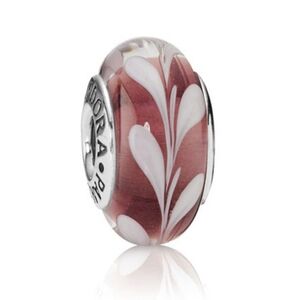 EUC Authentic Pandora Murano Glass Charm, Retired